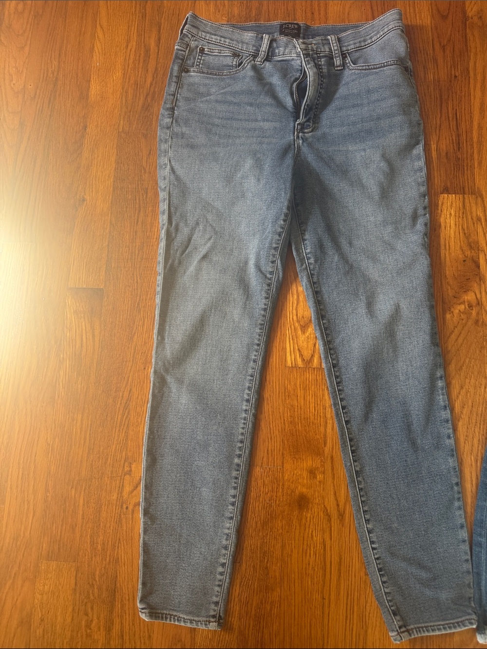 J. Crew Skinny Jeans in Medium Blue Wash